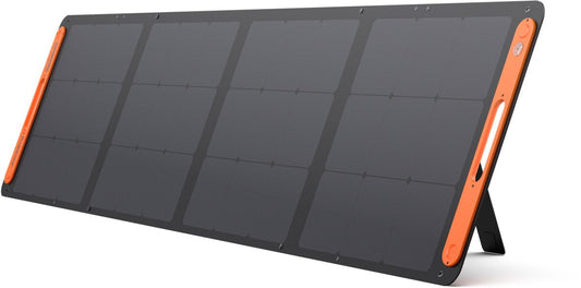 Jackery - solarsaga 200 - portable solar panel - ip68 foldable bifacial solar panel - compatible with explorer solar generator - for roofs, camping, power outages and campers